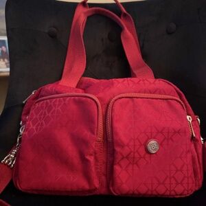 Kipling Cool Defea Shoulder bag "Signature Red"